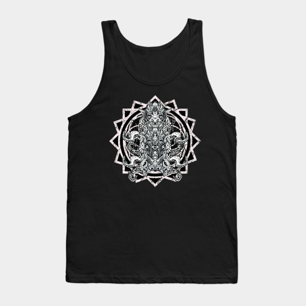 Cthulu Chaos Leviathan Occult Ritual Tank Top by Esoteric Origins